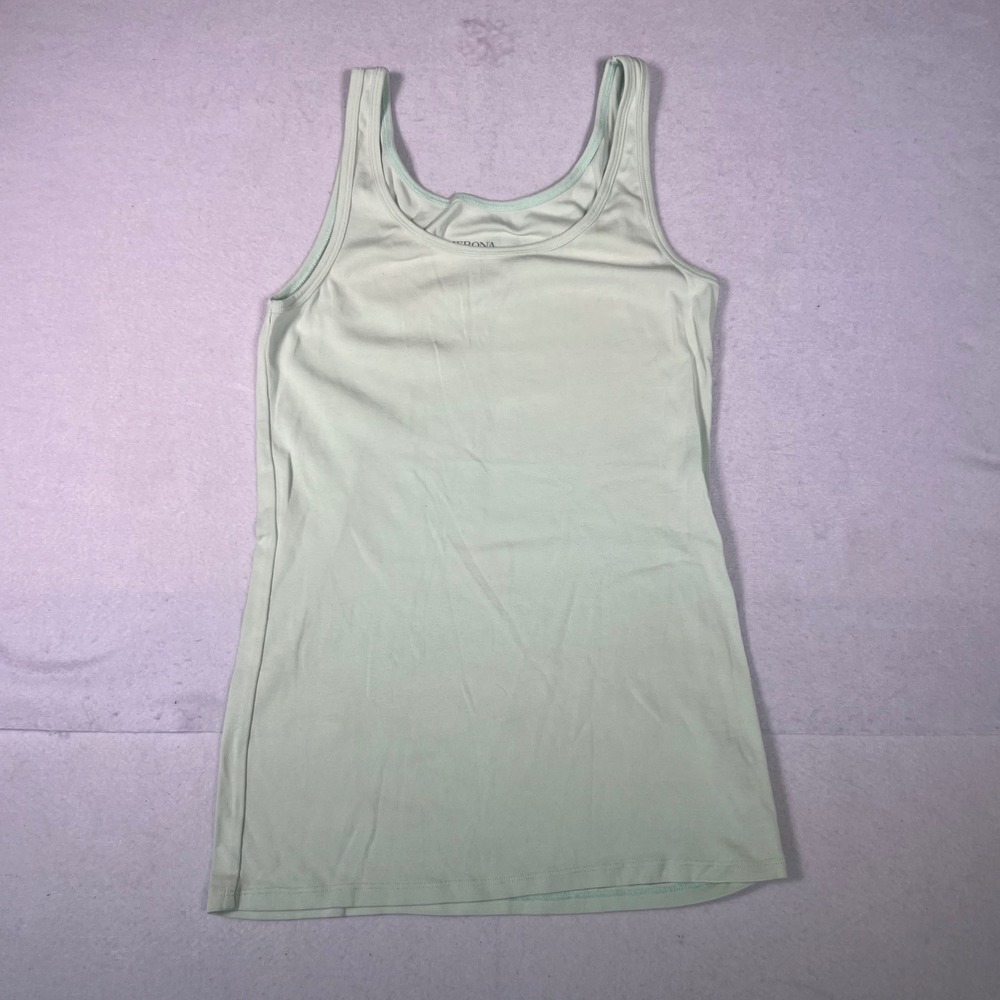 Merona Tank Top Womens Large Mint Green Excellent